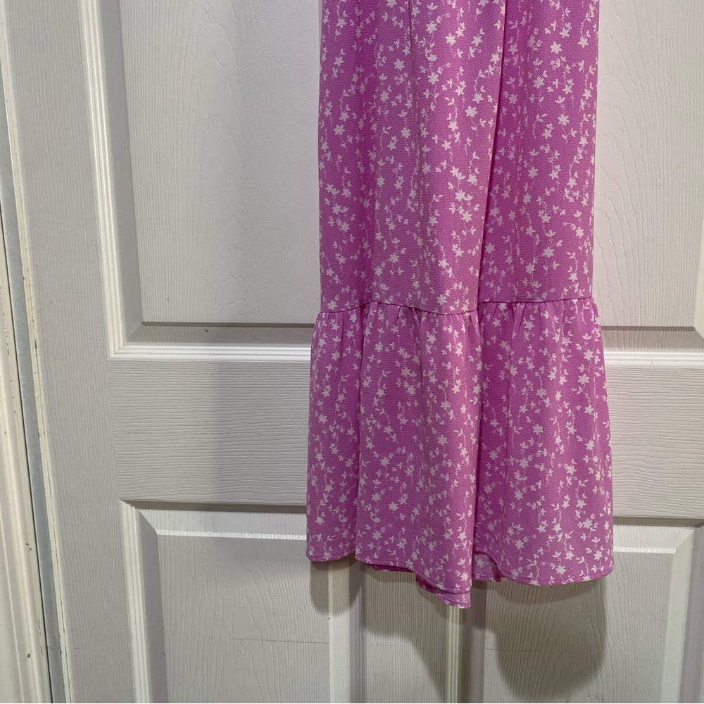 BB DAKOTA by Steve Madden Dress Pink Petal Heart Dress Size‎ Medium - Picture 2 of 9
